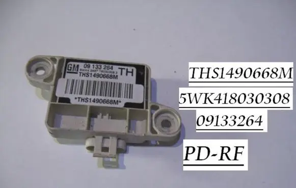 Opel Zafira A Airbag deployment crash/impact sensor 09133264 THS1490668M