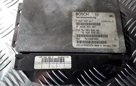 Peugeot 607 Gearbox control unit/module 0260002667 9634583580 9640887880