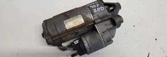 Peugeot 407 Starter motor 0986018970 A7876 146461