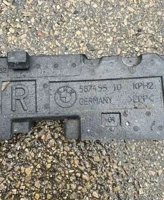 BMW 5 E60 E61 Front bumper foam support bar 58745510