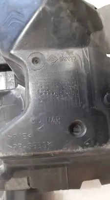 Toyota ProAce City Intercooler air guide/duct channel 9808276880 9808780080 9812134080