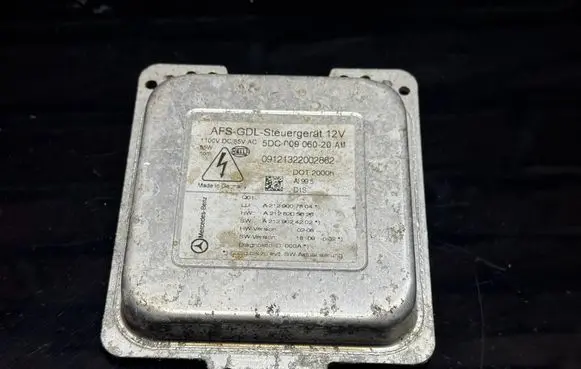 Mercedes-Benz E W212 Headlight ballast module Xenon 5DC00906020 A2129007804 09121322002862