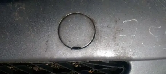Mazda 6 Rear bumper row hook cap/cover 