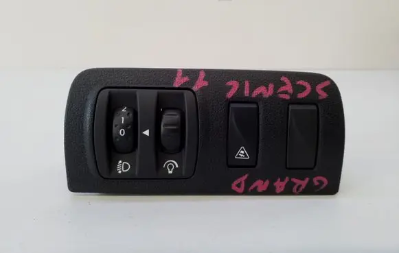Renault Scenic III - Grand scenic III Headlight level height control switch 648450001RIND 648450001R 648450007R