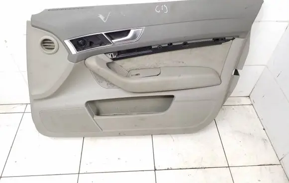Audi A6 S6 C6 4F Front door card panel trim 4F2867106A 4F1867106A 4F0837020B