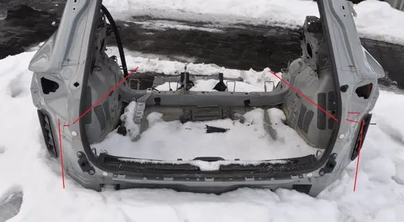 Volvo XC40 Rear quarter panel 