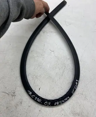 Mercedes-Benz C AMG W204 Rubber seal front coupe door window 