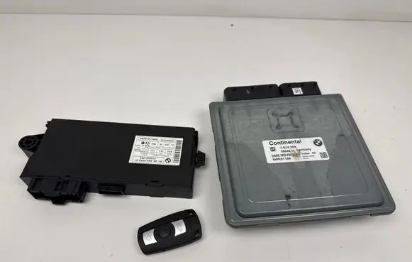 BMW 3 E90 E91 Engine ECU kit and lock set 7614359