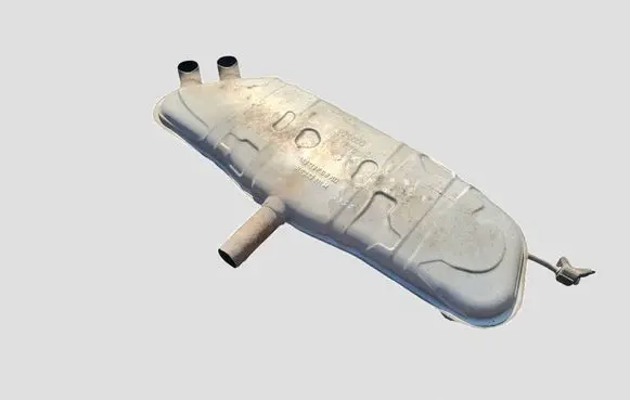 Volkswagen Golf V Rear muffler/silencer tail pipe 1K0253611M 1K0120P