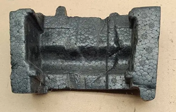 Mercedes-Benz ML W166 Front bumper foam support bar A1665051730