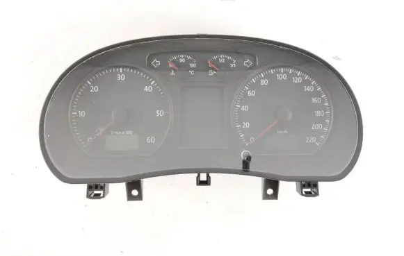 Volkswagen Polo IV 9N3 Speedometer (instrument cluster) 6Q0920825F 503001590801 008VWZ5Z0G9191609