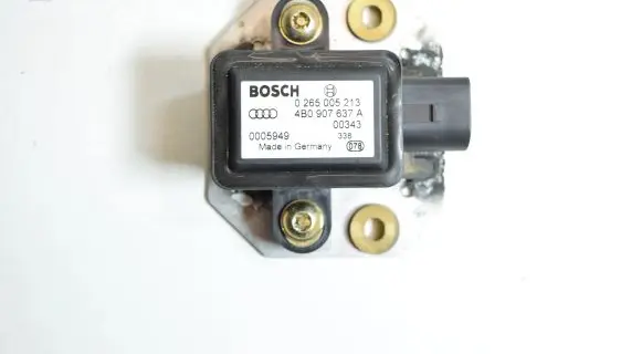 Audi A6 S6 C5 4B ESP acceleration yaw rate sensor 4B0907637A