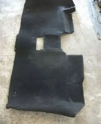 Mercedes-Benz SLK R171 Rear floor carpet liner MCD6307