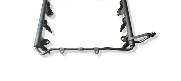 Audi A6 S6 C6 4F Fuel main line pipe 656585703