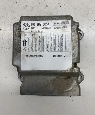 Volkswagen Golf V Airbag control unit/module 1K0909605A 5WK43411