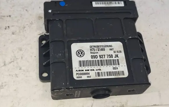 Volkswagen Touareg I Gearbox control unit/module 09D927750JK H75S1469 PC1D008894