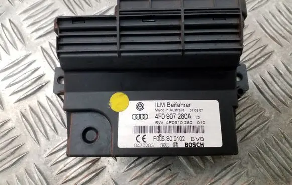 Audi A6 S6 C6 4F Power management control unit 4F0907280A