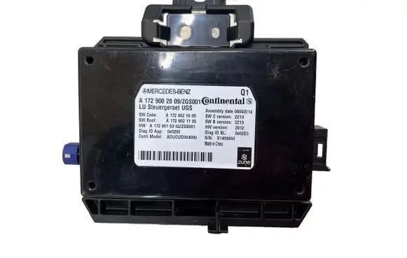 Mercedes-Benz E W212 Cruise control unit/module A1729002809 A1729021005 A1729021105