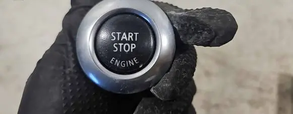 Engine start stop button switch