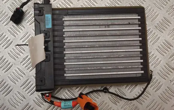 Electric cabin heater radiator