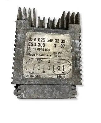 Mercedes-Benz A W169 Coolant fan relay A0255453232 898940000 ESG300