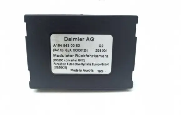 Mercedes-Benz GLK (X204) Camera control unit module A1645430062
