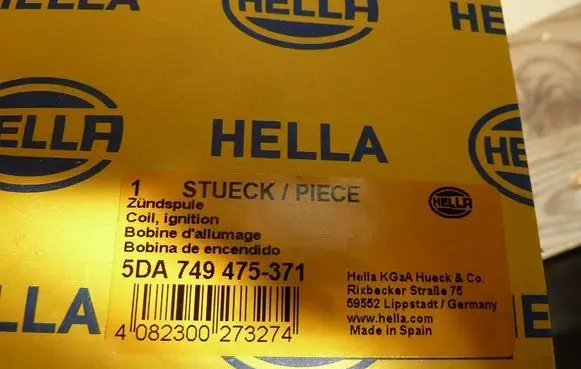 High voltage ignition coil