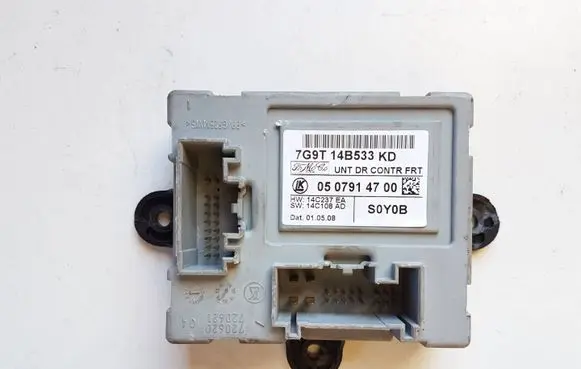 Volvo S80 Door control unit/module 7G9T14B533KD