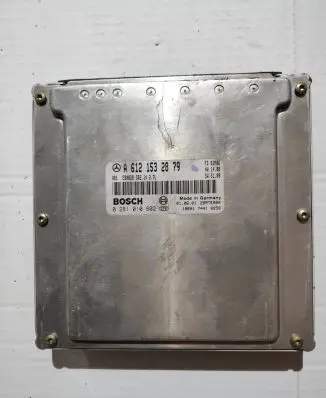 Mercedes-Benz C W203 Engine control unit/module A6121532879 0281010802