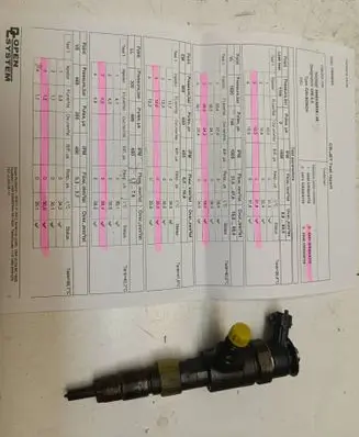 Peugeot 208 Fuel injector 0445110339