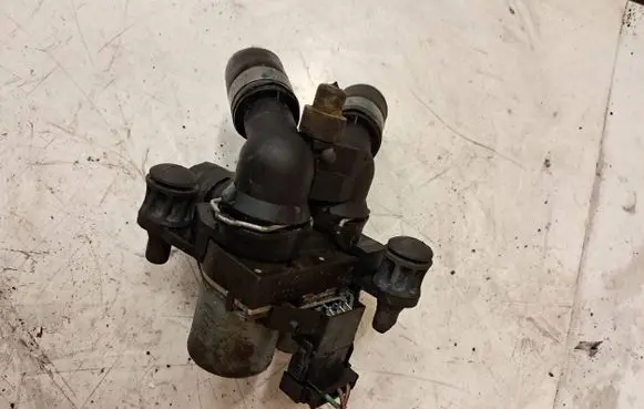Coolant heater control valve