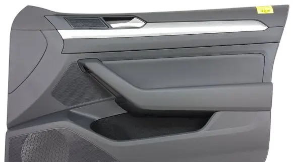 Front door card panel trim