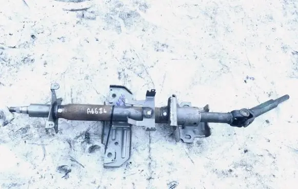 Steering wheel axle