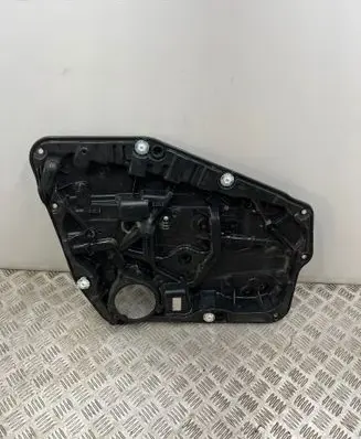 Rear window lifting mechanism without motor
