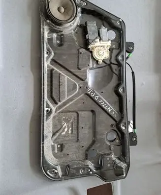 Volkswagen New Beetle Front door window regulator with motor 1C0837756LL