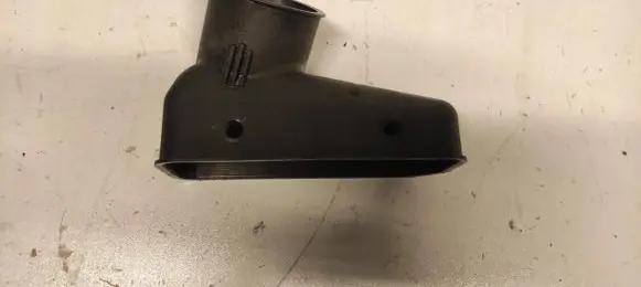 Cabin air duct channel