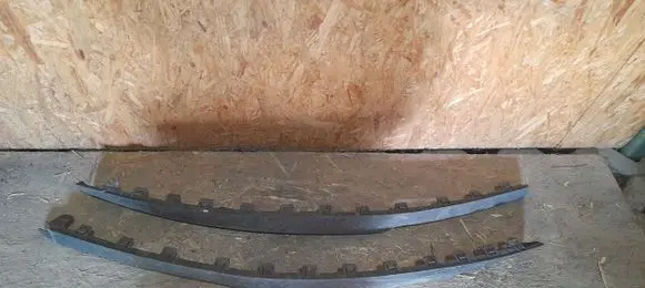 Opel Meriva B Front bumper lip 13267707
