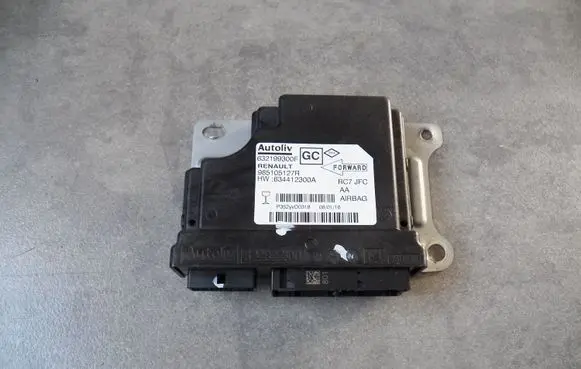 Renault Espace V (RFC) Airbag control unit/module 985105127R 632199300F 634412300A