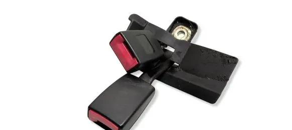Audi A4 S4 B7 8E 8H Rear seatbelt buckle 8E0857739D 8E0857797A