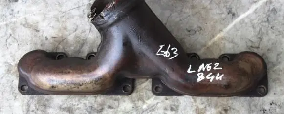 BMW 6 E63 E64 Exhaust manifold 7575128
