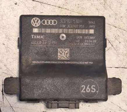 Volkswagen PASSAT B6 Gateway control module 3C0907530H 404339 3C0907951