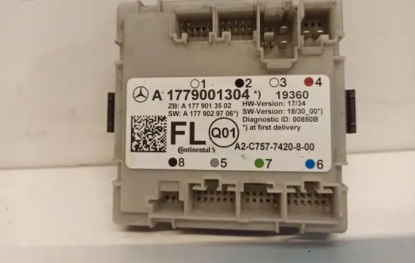 Mercedes-Benz B W247 Door control unit/module A1779001704