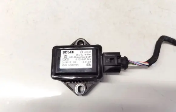 Audi A6 S6 C5 4B ESP acceleration yaw rate sensor 0265005245 8e0907637a