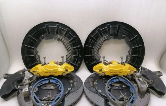 Porsche Taycan 9J1 Brake discs and calipers set 9J1615404AF 971615602N