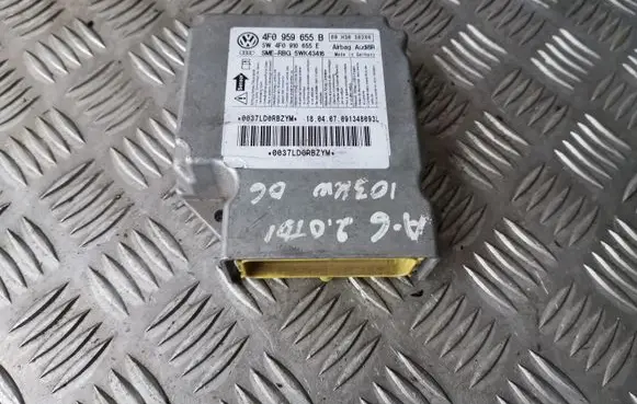 Audi A6 S6 C6 4F Airbag control unit/module 4F0959655B 4F0910655E 5WK43416