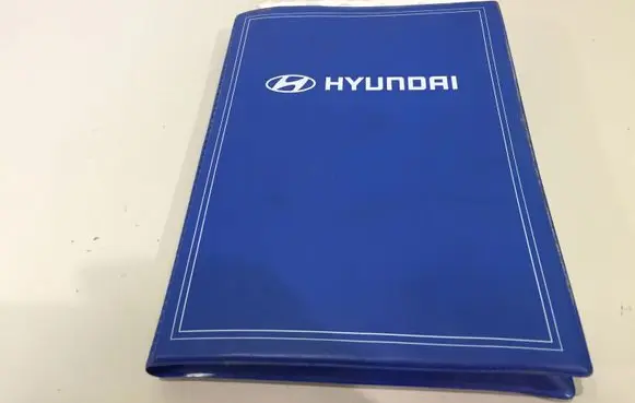 Hyundai i20 (PB PBT) Owners service history hand book 