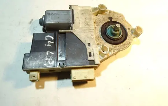 Citroen C4 I Front door window regulator motor 9647441580