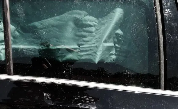 Skoda Rapid (NH) Rear windscreen/windshield window 