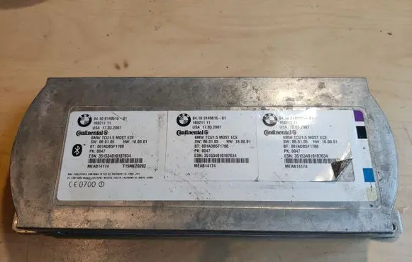 BMW 5 E60 E61 Bluetooth control unit module 8410914961501 84109149615 16921111