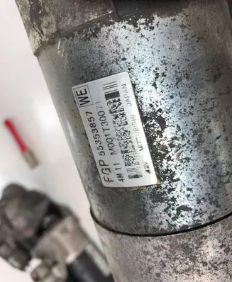 Opel Zafira B Starter motor M001T30071 55353857